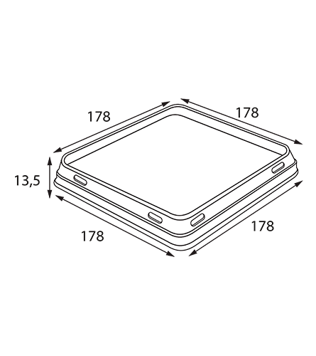 Контейнер OSQ SMARTPACK 900 WHITE EDITION