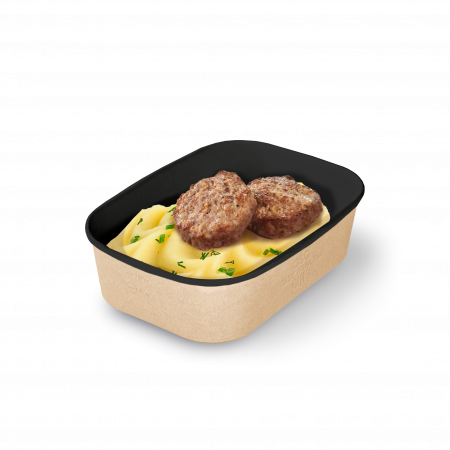 Контейнер OSQ CASE BOWL 860 BLACK WOOD