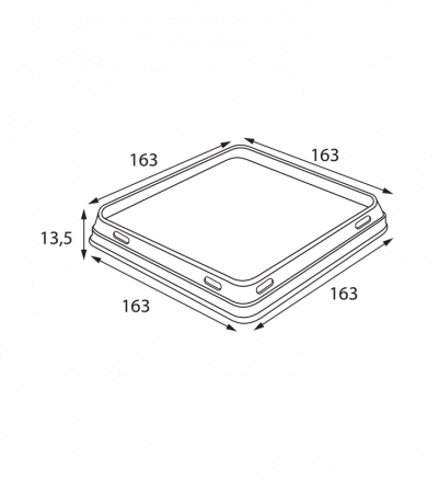 Контейнер OSQ SMARTPACK 800 WHITE EDITION