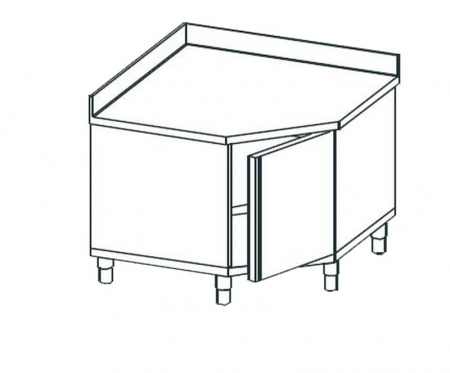 СТОЛ УГЛОВОЙ ЗАКРЫТЫЙ APACH CHEF LINE LWT710SH2HDU