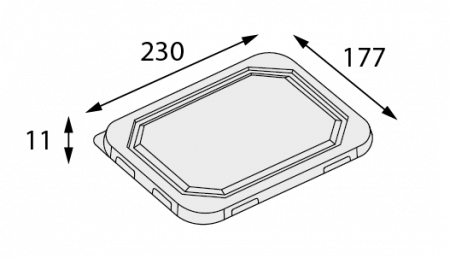 Контейнер OSQ OCTOBOX 1000